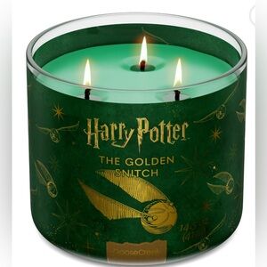 Harry Potter The Golden Snitch 3-Wick Candle NEW by Goose Creek